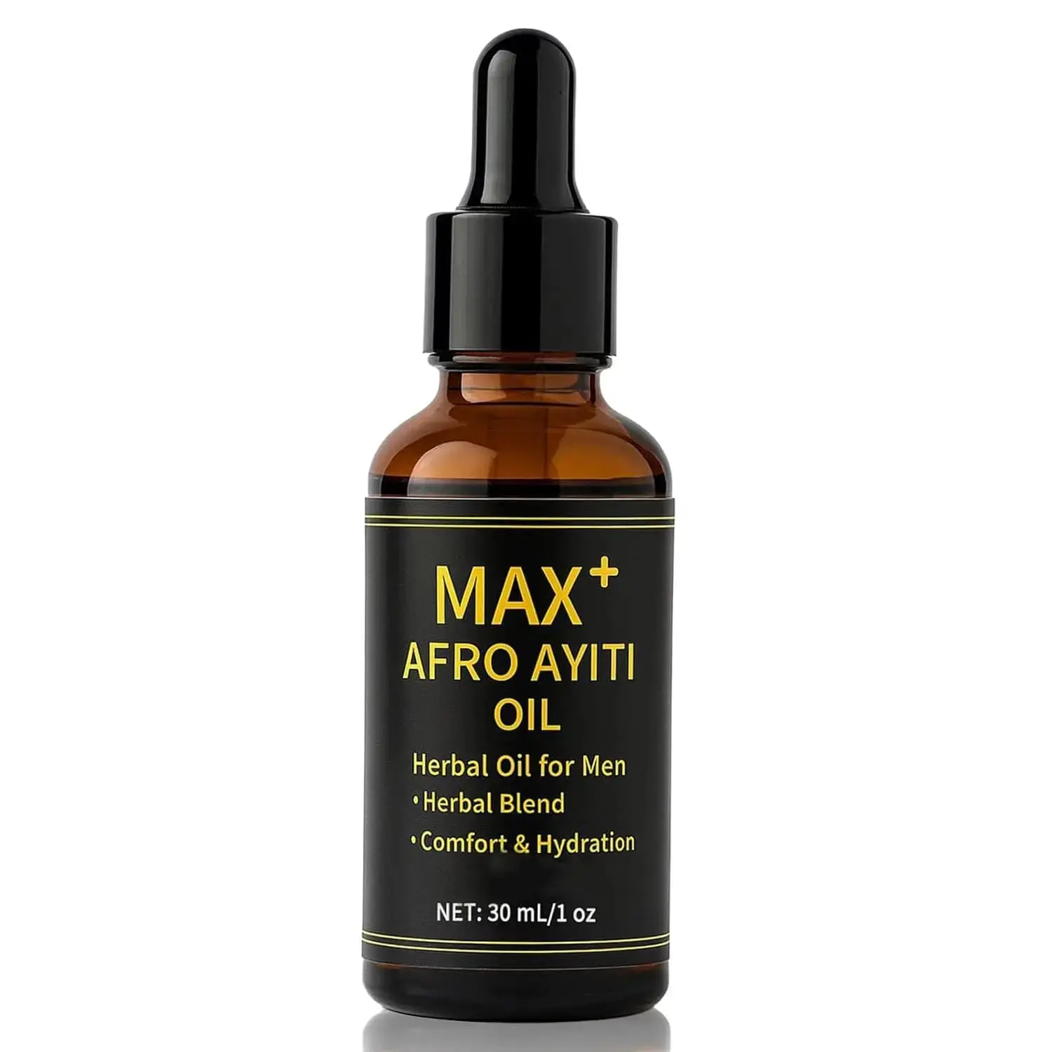Men's Herbal Hair Oil - Lightweight Plant-Based Haircare Moisturizer, Summer Treatment, 30ml