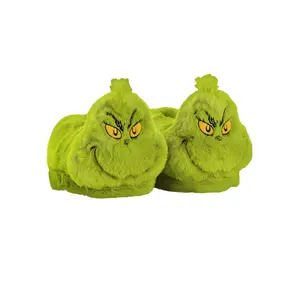 The Grinch 3D Character Slippers for Adults