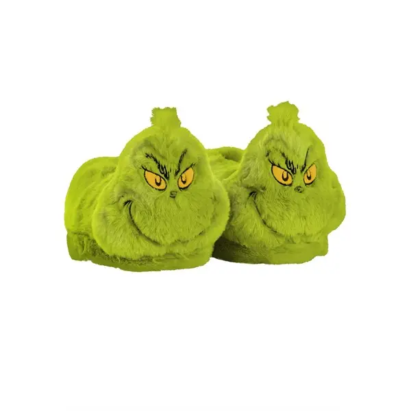 The Grinch 3D Character Slippers for Adults The Grinch 3D Character Slippers for Adults