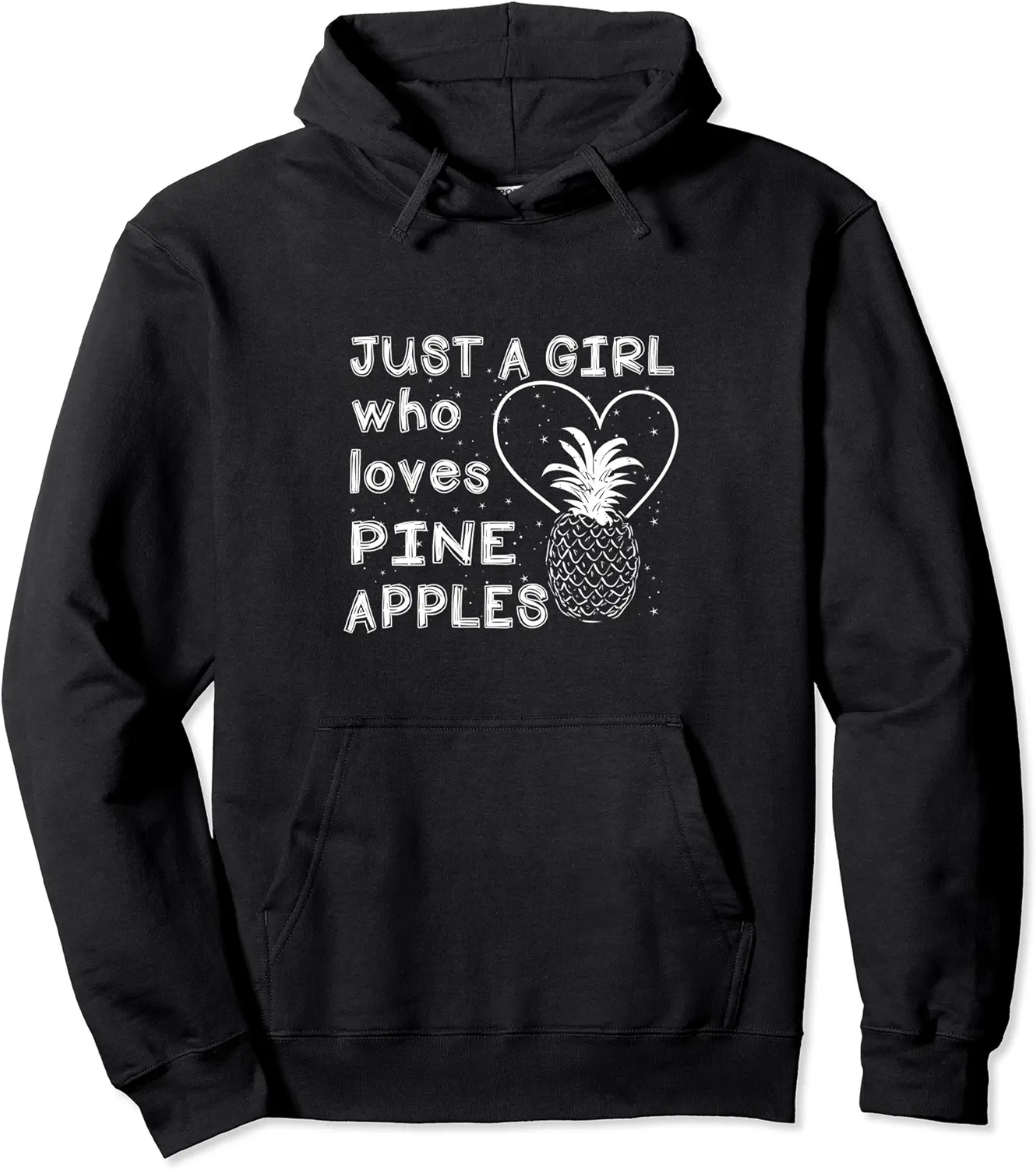 Funny Hawaiian Pineapple Just A Girl Who Loves Pineapples Pullover Hoodie - Hannahgu Shop 83B081MGG425