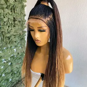 micro twist braid with baby hair and adjustable band