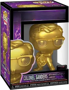 Funko Pop! : Fusion - Colonel Sanders - Rare Chase Variant - Collectable 3.75 Inch