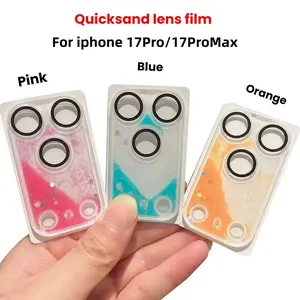 Apple Phone Lens Protector Film for iPhone 17 Pro/17 Pro Max, Full Coverage Anti-Drop Ar Enhancer, Dynamic Design, Multiple Colors Available
