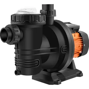 VEVOR Pool Pump in Ground 72VDC Swimming Pool Pump 136GPM Solar Water Pump with MPPT Controller In Ground Swimming Pool Pump with Strainer Basket Brushless Motor Suitable Tested to UL Standards