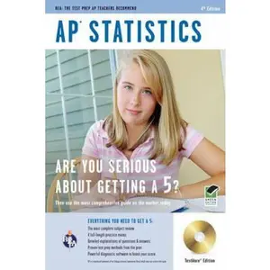 USED-AP Statistics w/ CD-ROM (Advanced Placement (AP) Test Preparation) by Robin Levine-Wissing (Paperback)