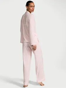 Victoria's Secret Modal Pajama Set, Long Sleeve Button Down Shirt and Pajama Pants, Sleepwear for Women (XS-XXL)