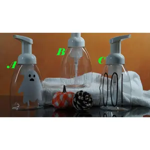 Halloween Soap Dispenser Filled with Your Choice of Handmade Foaming Soap