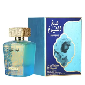 Lattafa Sheikh Al Shuyukh Supreme for Unisex Eau de Parfum Spray, 3.4 Ounce