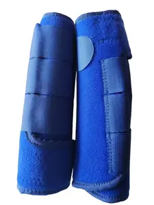 Horse Protective Sport Boots - Blue - 2 piece set Full Horse