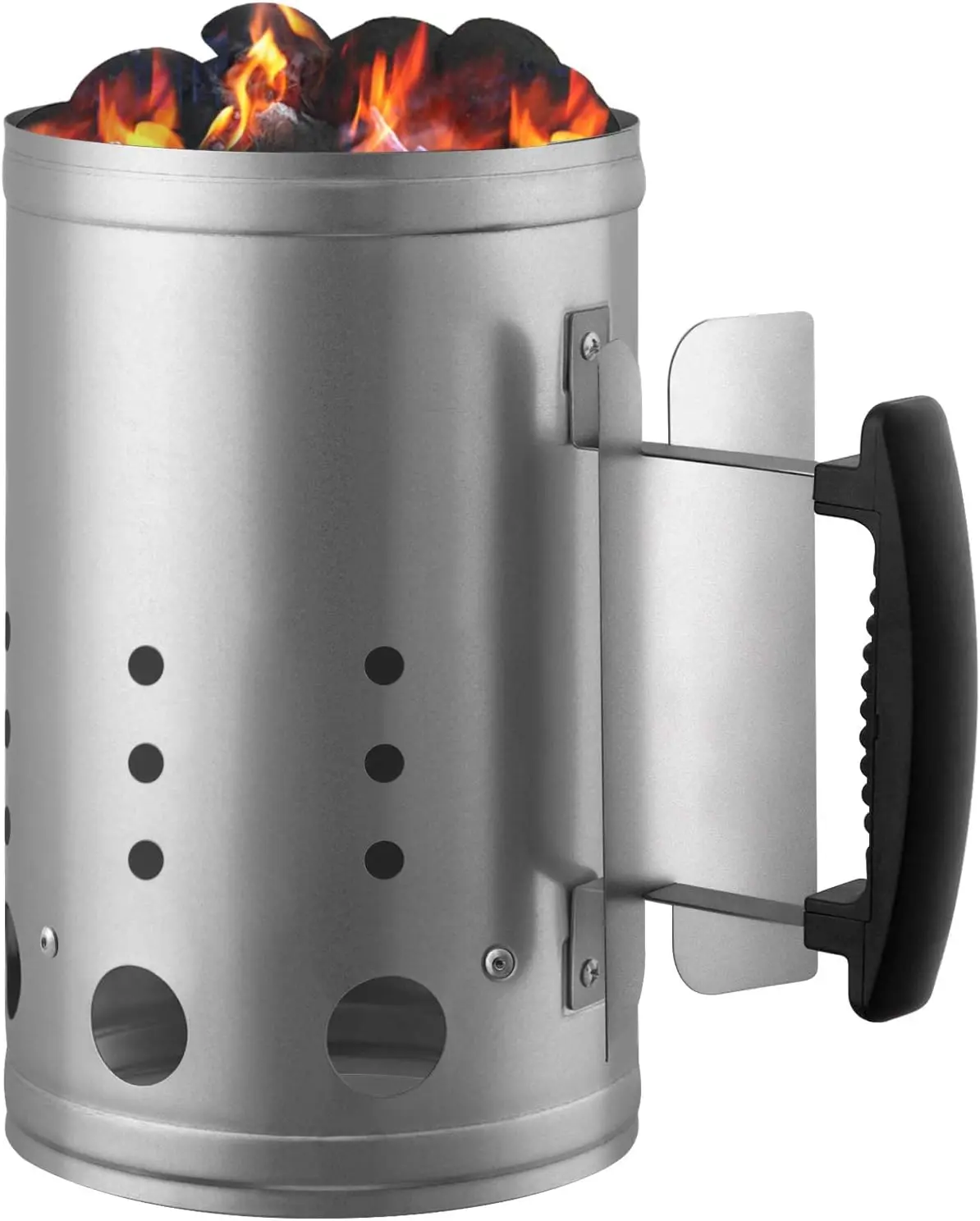 Charcoal Chimney Starter BBQ CADARA