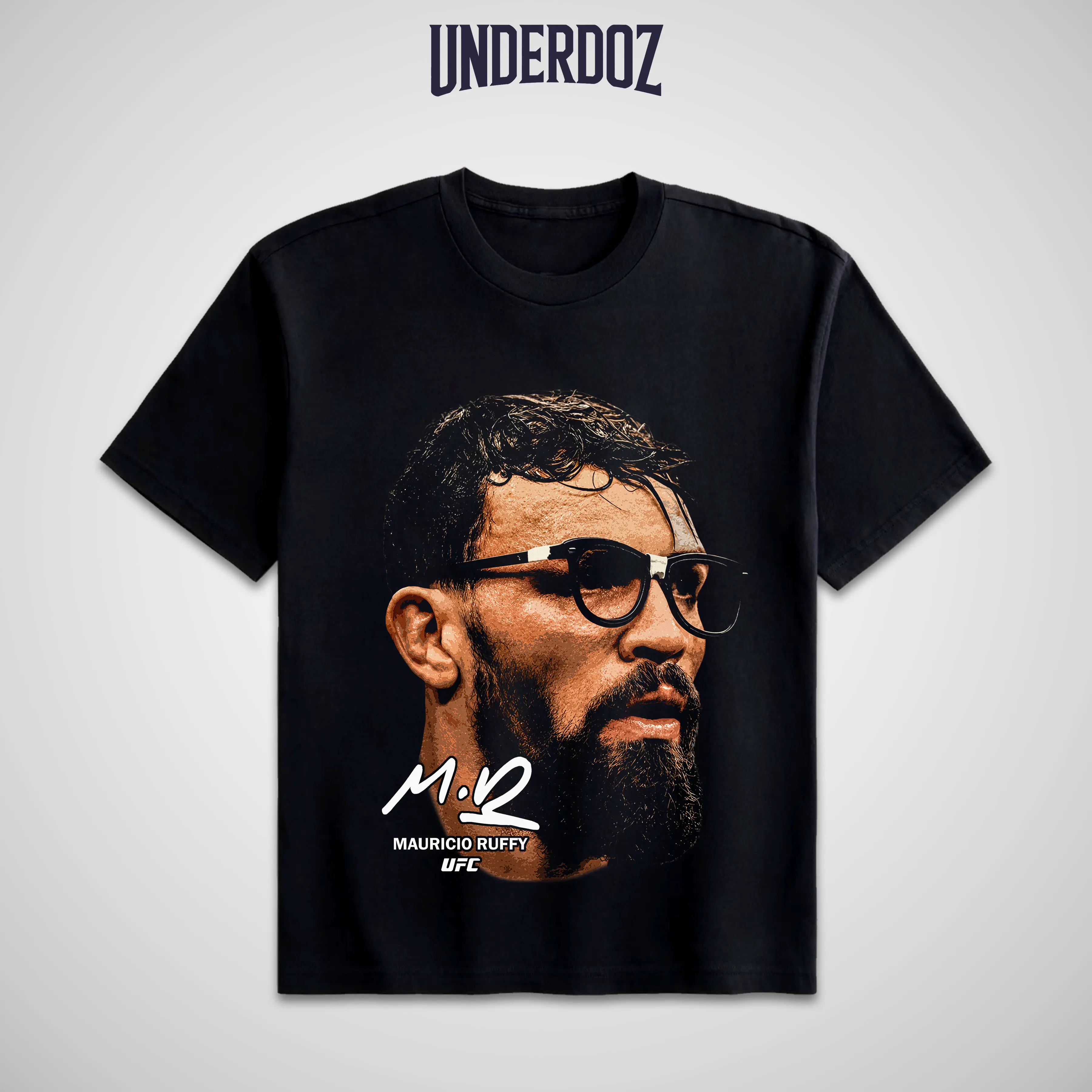 UFC Mauricio Ruffy T-Shirt, Mauricio Ruffy MMA Fan Tee, UFC Soft Cotton Round Neck Unisex Streetwear Clothes, UFC MMA Vintage Casual Sweatshirts Crewneck Top for Champions