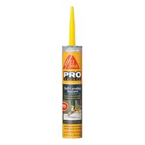 Sikaflex 1529593 10.1 oz Sika Pro Select Polyurethane Concrete Self-Leveling Sealant, Gray - Pack of 12
