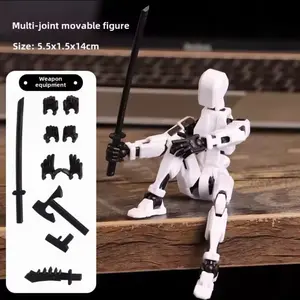 T13 Action Figures - Movable and Bendable Action Figures with Tools and Accessories (Single or Multi-Pack)