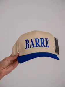 BARRE Embroidered Trucker Hat