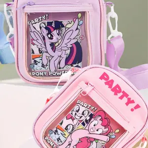 Women's Crossbody Bag Cartoon Design, Large Capacity Multifunctional Commuter Backpack, Ideal Gift for Work School Travel