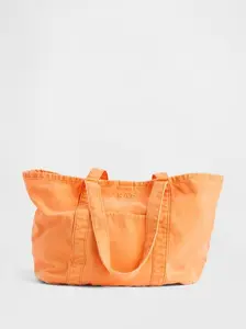 Women Gap Logo Tote Bag - Tangerine