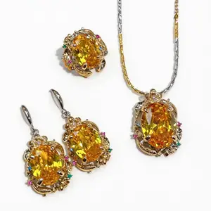 French vintage royal-style set featuring carp and lotus motifs