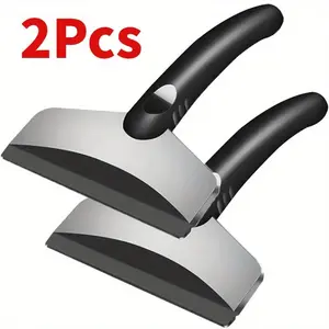 2pcs Multifunctional Car Snow Shovel Winter Windshield Defrosting Ice Scraper Tool Glass Snow Removal Tools Auto Additions