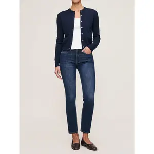 Mara Straight Instascupt Mid Rise Jean- Eastside