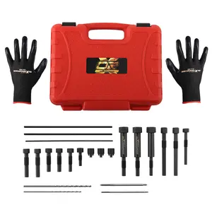 Glow Plug Electrodes Removal Extracting Remover Tapper Tool Kit M8 M10 Threads