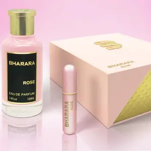 Bharara Rose For Women 3.4 Fl Oz / 100 Ml Eau De Parfum Spray Fragrances Cosmetics Floral Scents Perfume