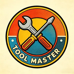 Useful mechanical tools shop logo
