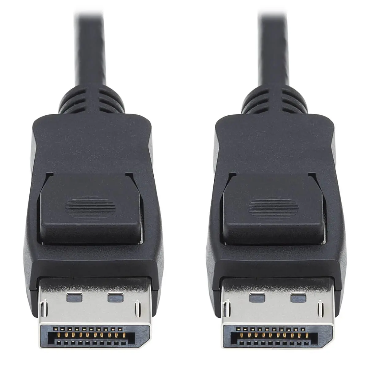 Tripp Lite Eaton Series 6' 8K DisplayPort 1.4 Cable with Latches, Black
