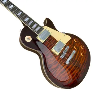 New Gibson Les Paul Standard Electric Guitar Mahogany Body With Tone-O-Matic Bridge In Brown Burst