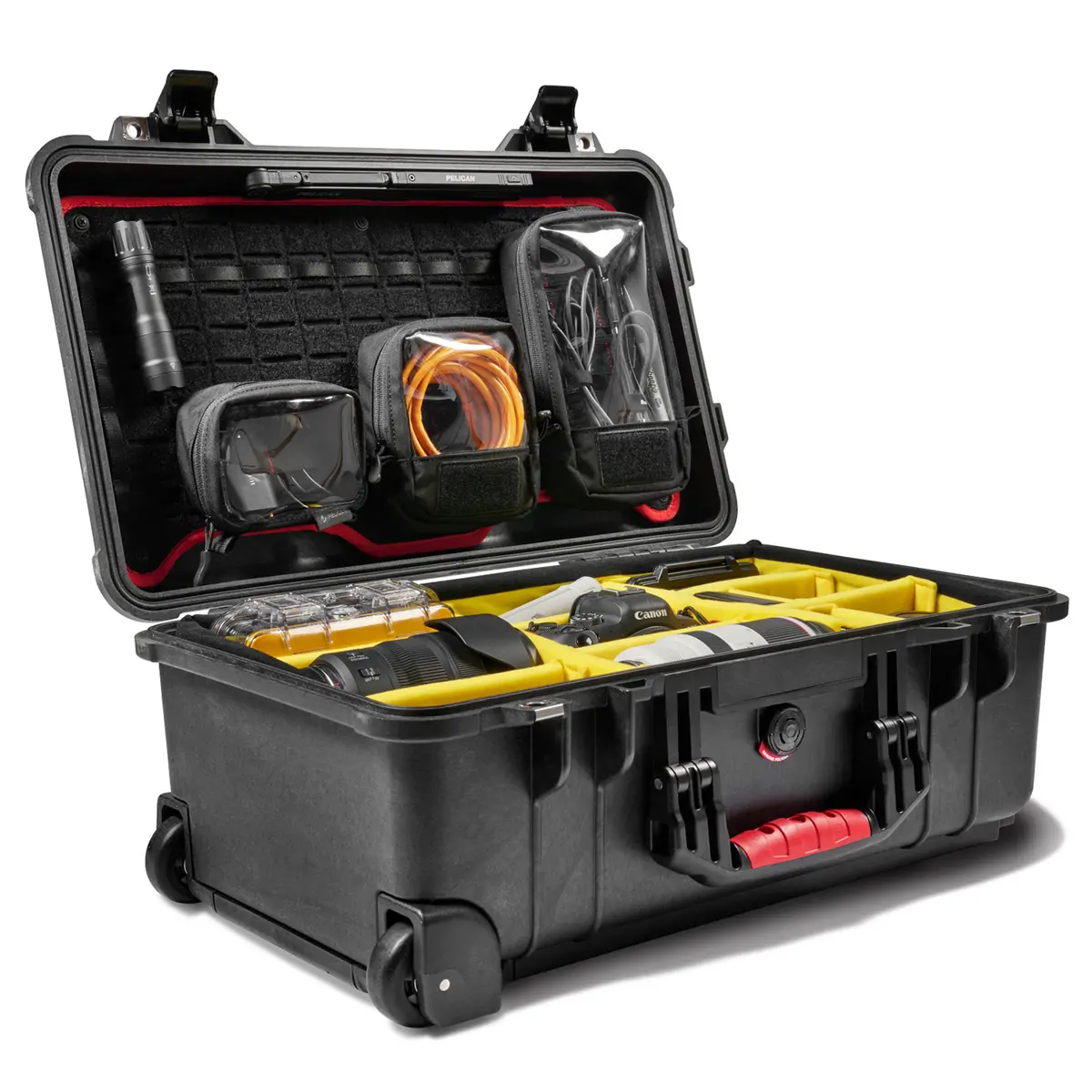 Pelican 1510 Waterproof Wheeled Studio Hard Case