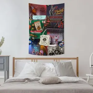 Treaty Oak Revival Tapestry Room Decor for Bedroom Wall Art Decoration tapestry wall hanging Flag Banner -room decor