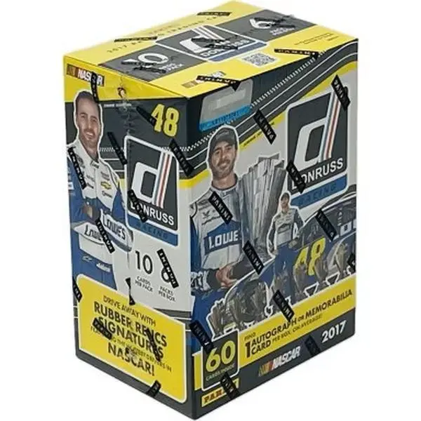 2017 Panini Donruss NASCAR: Single Pack from Blaster Box, Officially Licensed NASCAR Racing Trading Cards
