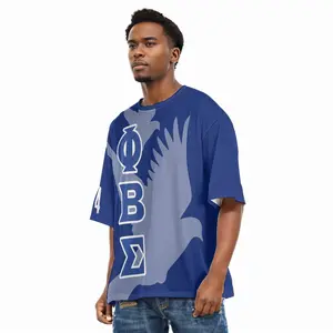 Phi Beta Sigma AOP Cut &amp; Sew Tee