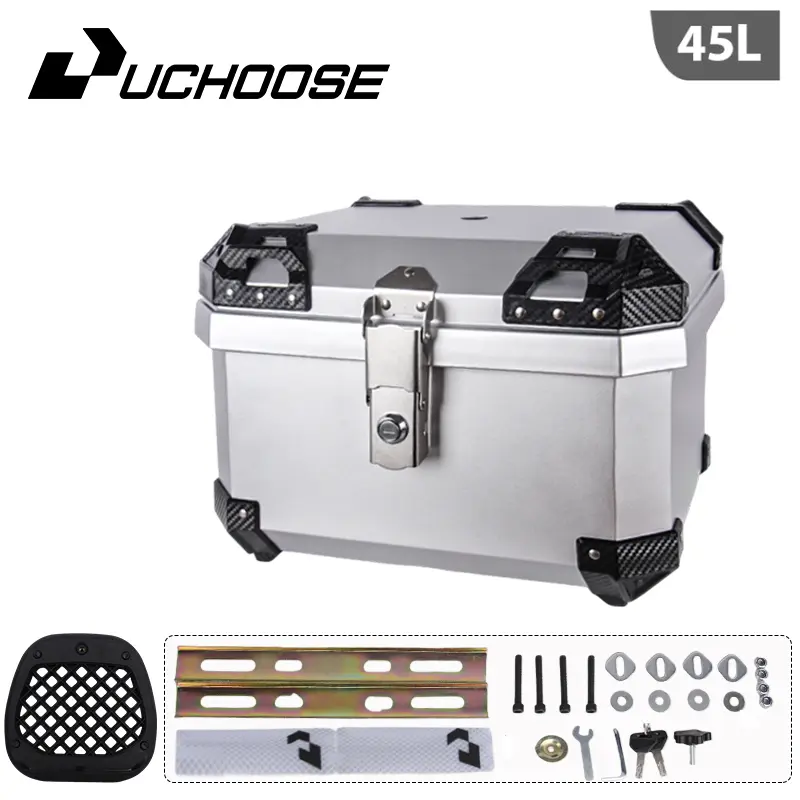 45L-Silver Square Box