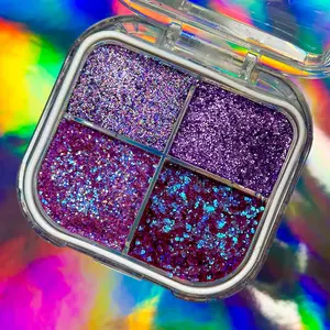 Mystic Lavender - Slayfire Cosmetics Purple Glitter Gel Pocket Palette