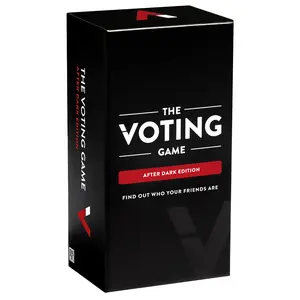 The Voting Game After Dark Edition - The Hilarious Adult Party Card Game About Finding Out Who Your Friends are - Perfect for College Students, Fun Parties and Board Games Night with Your Group