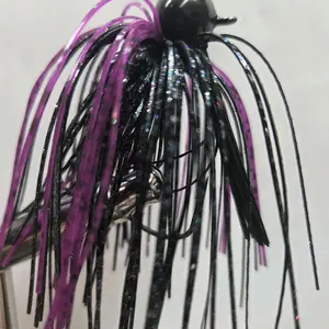 #0132 1/2 oz Weedless Football Bass Jig Galaxy tackle