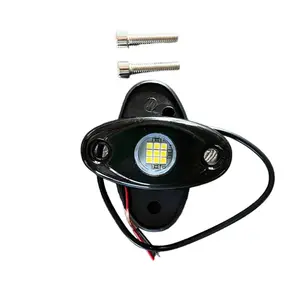 Pure white 9led rock lights