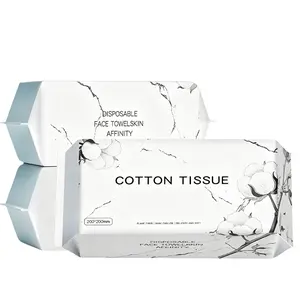 Disposable face towels, 3Packs soft cotton facial dry and wet wipes, dual-purpose makeup remover, facial cleanser, facial cleaning tools Ultra Soft & Thick Makeup Remover Dry Wipes, Lint-Free & Vegan, Makeup remover towelettes, Travel Essential