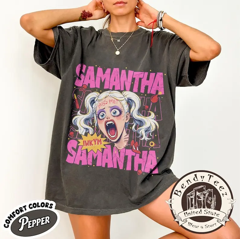 Funny Dungeon Crawler Carl Samantha Shirt, Samantha IWKYM Sci-Fi Book Tee, Casual Graphic T-Shirt
