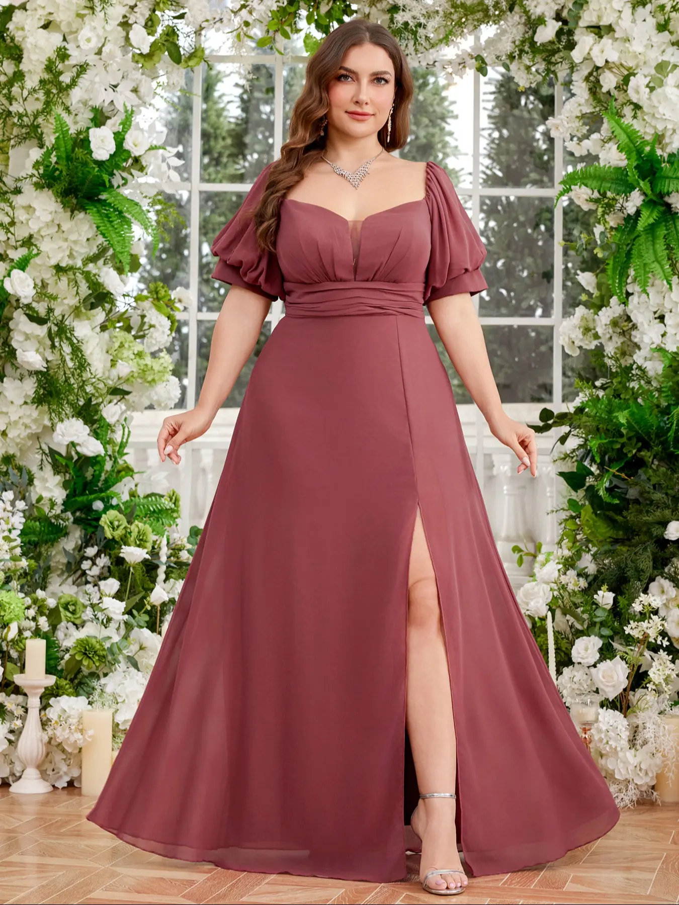 light brown dress Rosette Maxi in Cardamom/Ecru Polka Dot semi formal dresses Color:Pale Pink The cascading A If you're looking for