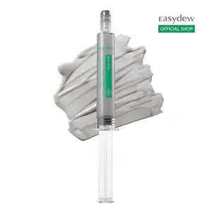 Easydew Mela EGF Exfoliating Ampoule - Official Product Age-Defying Face Serum with Black Bee Propolis, Niacinamide, AHA, BHA & LHA - Korean Skin Care for Pore Buildup & Skin Barrier Repair (Syringe Pump, 0.27 fl oz)