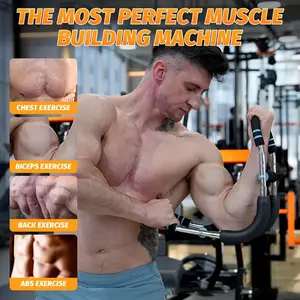 U-shape multifunctional power arm twisting device for home chest exerciser detachable portable arm strength training equipment