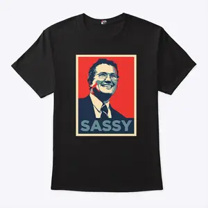 Thomas Massie Sassy T-Shirt - Funny Pop Art Tee, Crewneck, Unisex, Trending Shirt, Great for Parties and Gatherings, Perfect Gift
