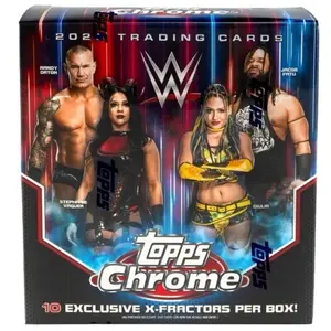 2026 Topps Chrome WWE Mega Box Sport Trading Cards Collectible Sports Cards