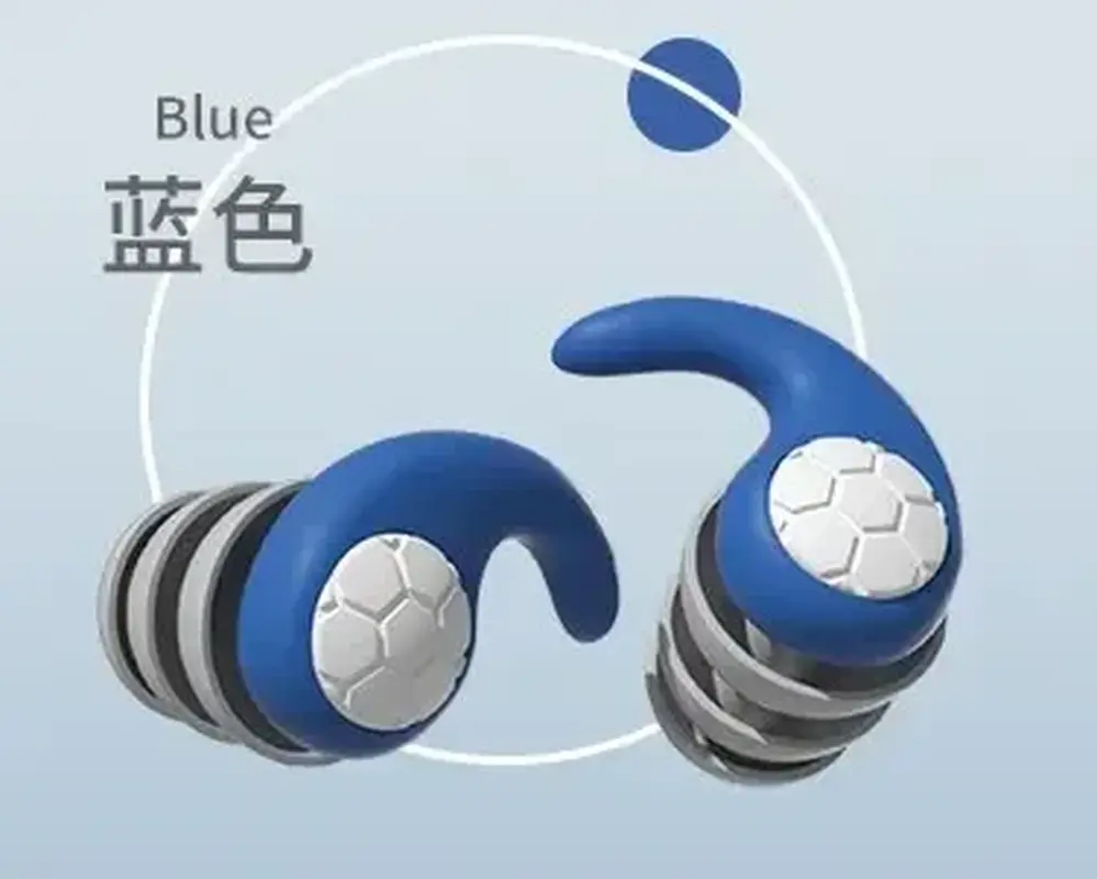 Silicone Noise Cancelling Earplugs Noise Filter Sleep Swimming Waterproof Three Layer Mute Earplugs other