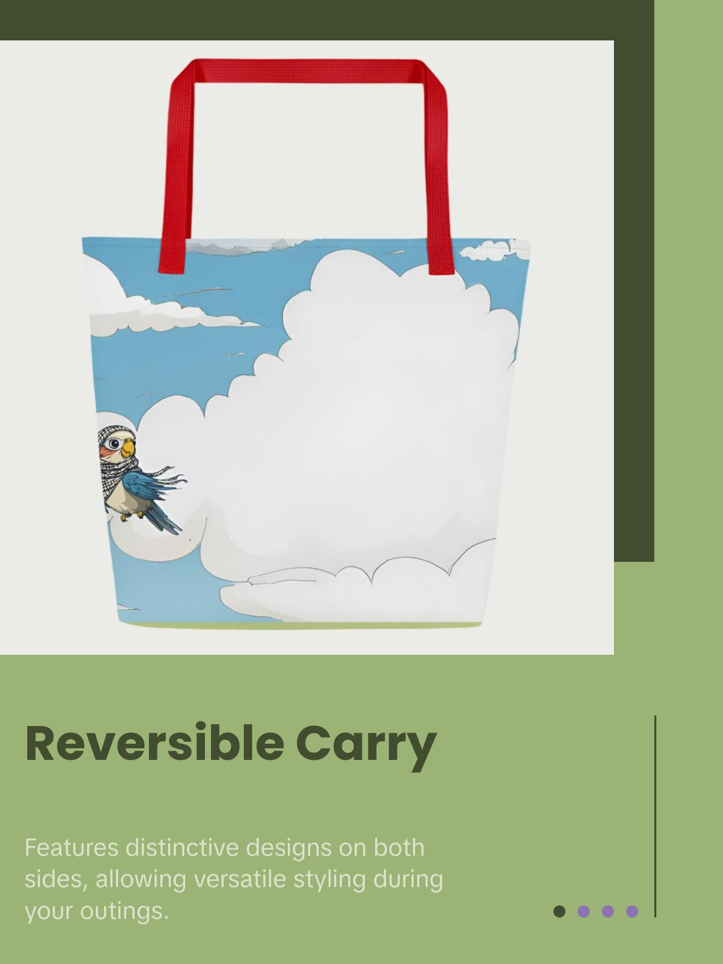 Tubby Melon Large Tote