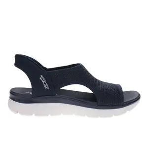 Skechers Womens Slip-Ins Summits Sweetly Evolved Casual Sandals Casual Low Heel 1-2" - Blue