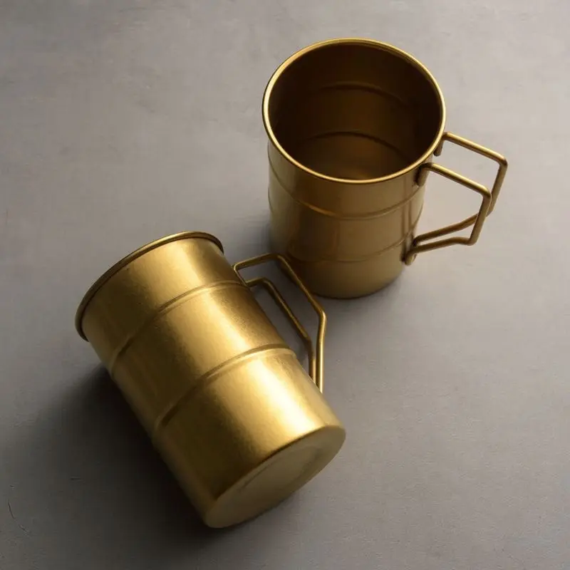 (Retro Gold) 380ml 【 304 Stainless Steel