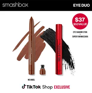 [TikTok Exclusive Bundle] Smashbox Eye Duo | Smashbox Always On Eye Shadow Stick + Smashbox Super Fan Lash Lengthening Mascara