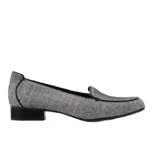 Clarks Womens Keesha Luca Slip On Flats Casual - Grey
